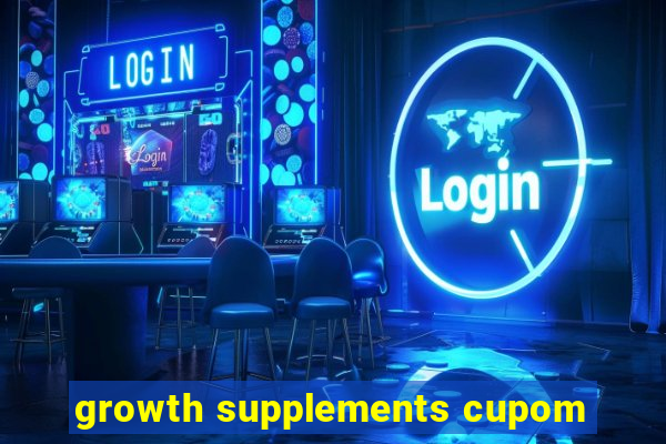 growth supplements cupom